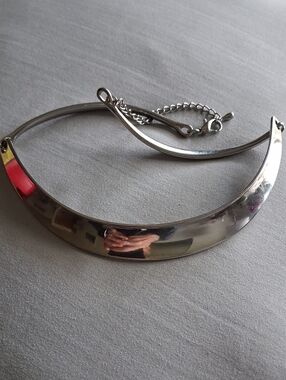 Stainless Steel Adjustable Collar Necklace - Women Jewelry